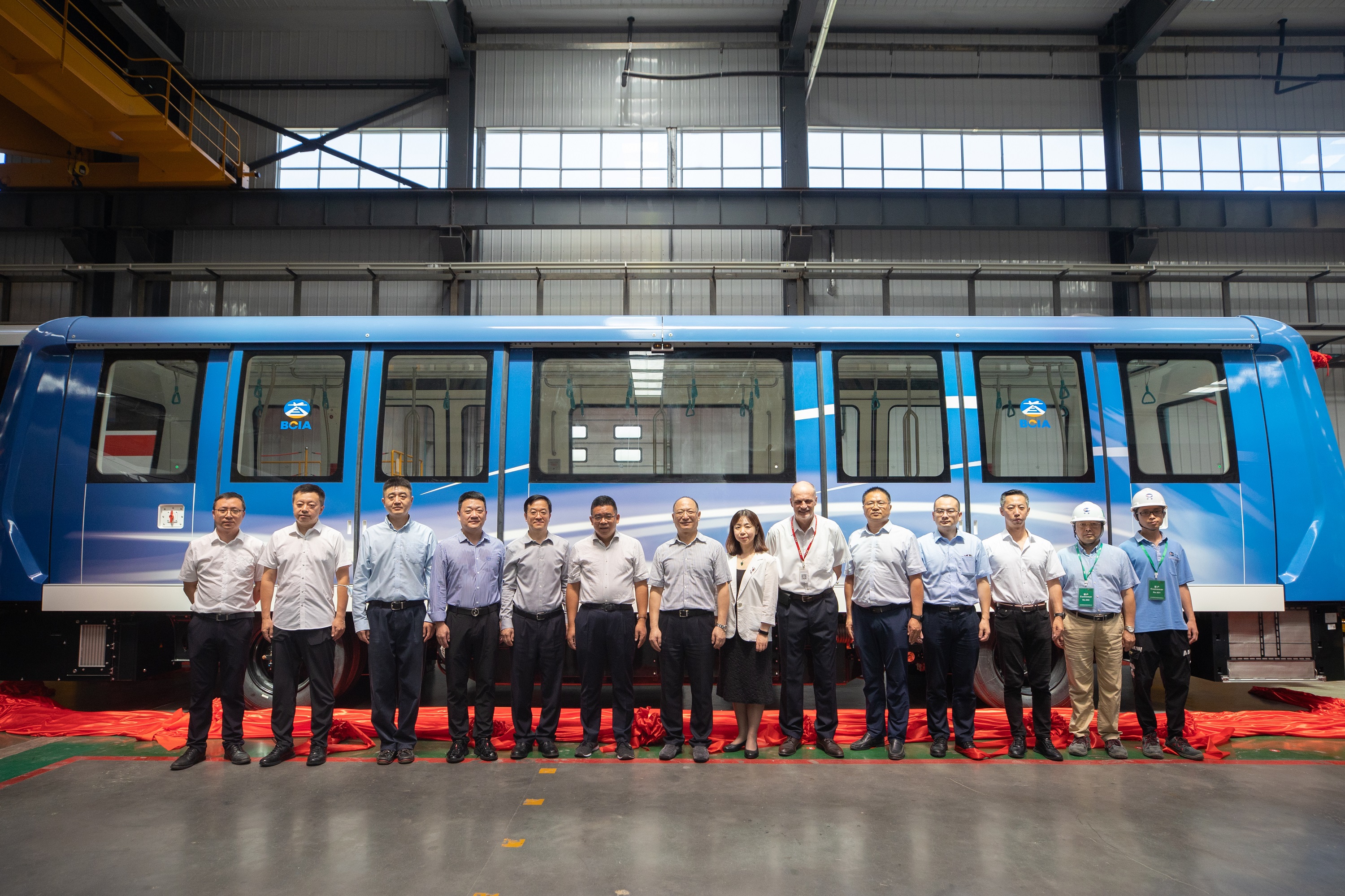 First automatic people mover APM delivered to Beijing Capital